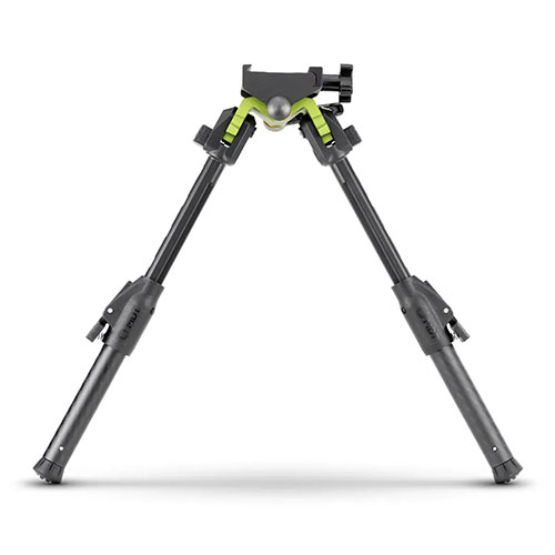 The MDT GRND-Pod offers a stable shooting platform with adjustable heights (4.5"-9"), versatile mounting options, and compatibility with CKYE-POD/Atlas feet.